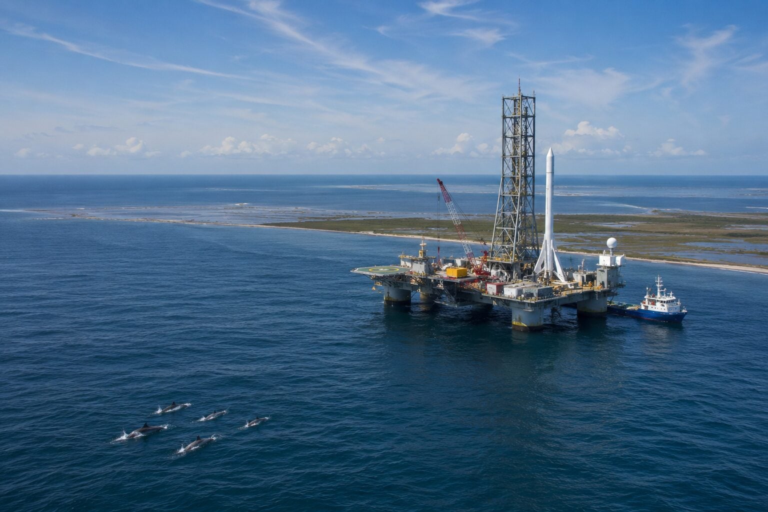offshore rocket launches
