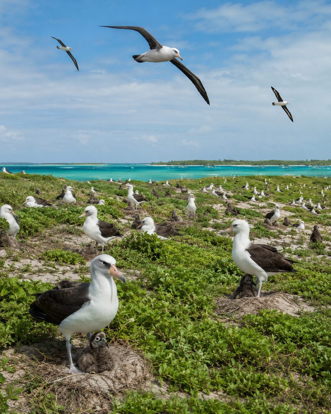Midway albatross plastic crisis