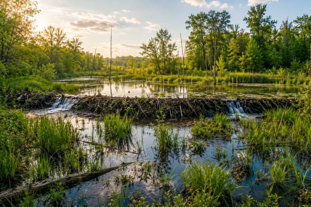 Wetlands Act Like Giant Natural Sponges