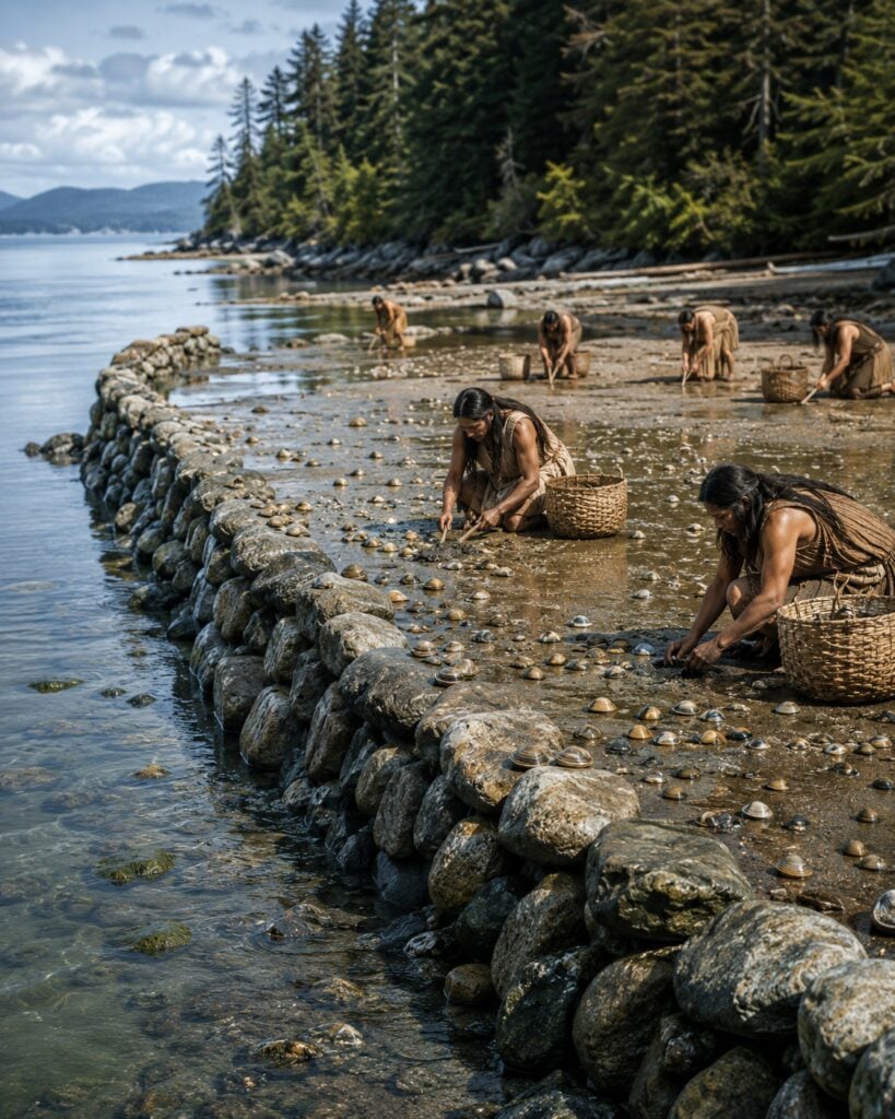 Indigenous clam gardens