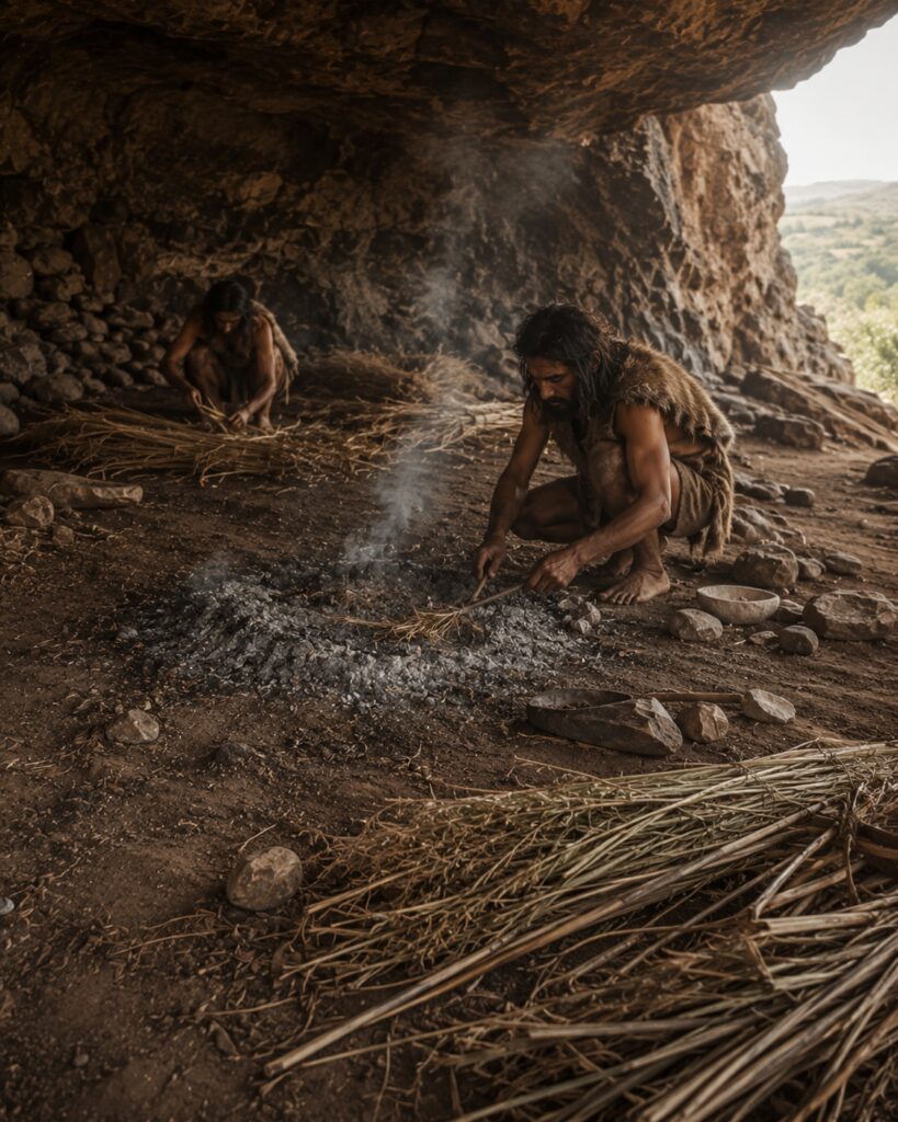 They May Have Used Fire to Keep Sleeping Areas Clean