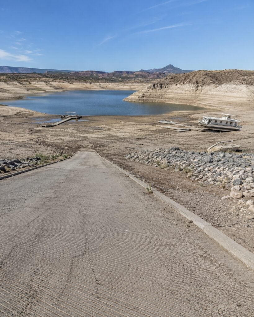 Elephant Butte Reservoir Is Reaching Critically Low Levels