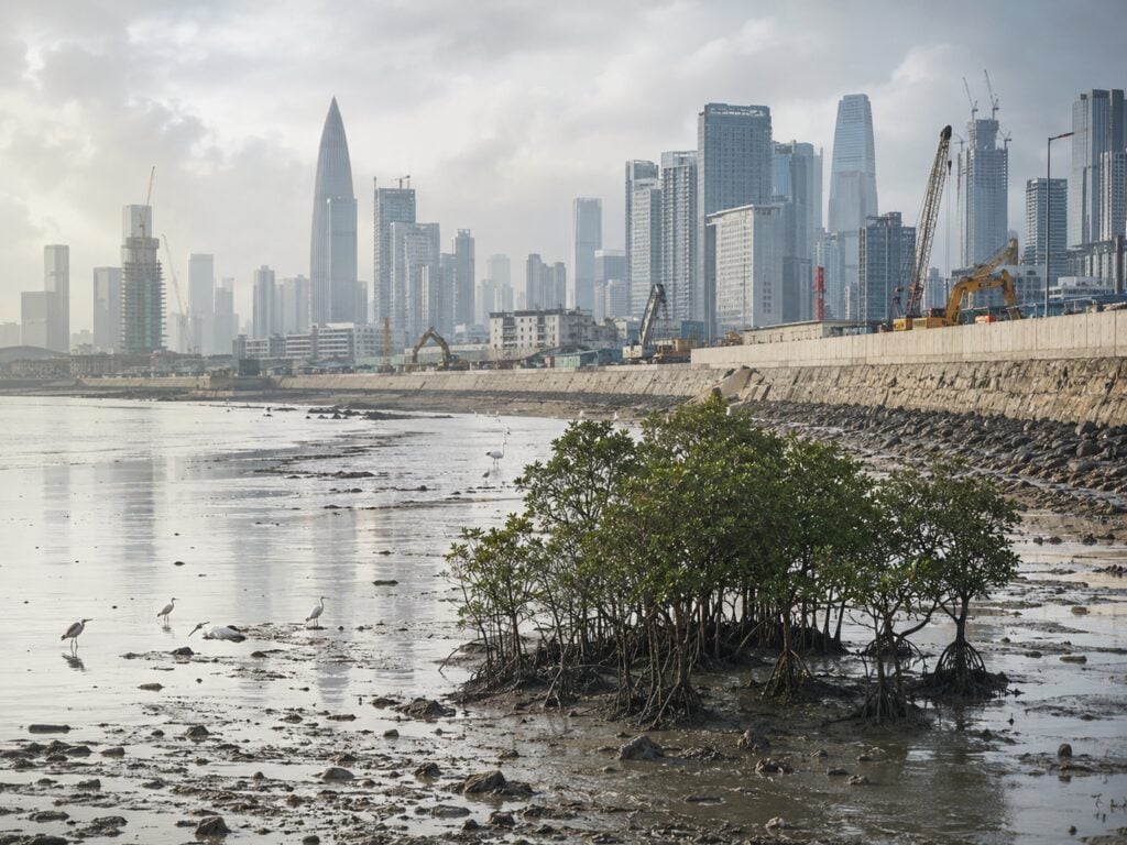 Shenzhen mangrove restoration