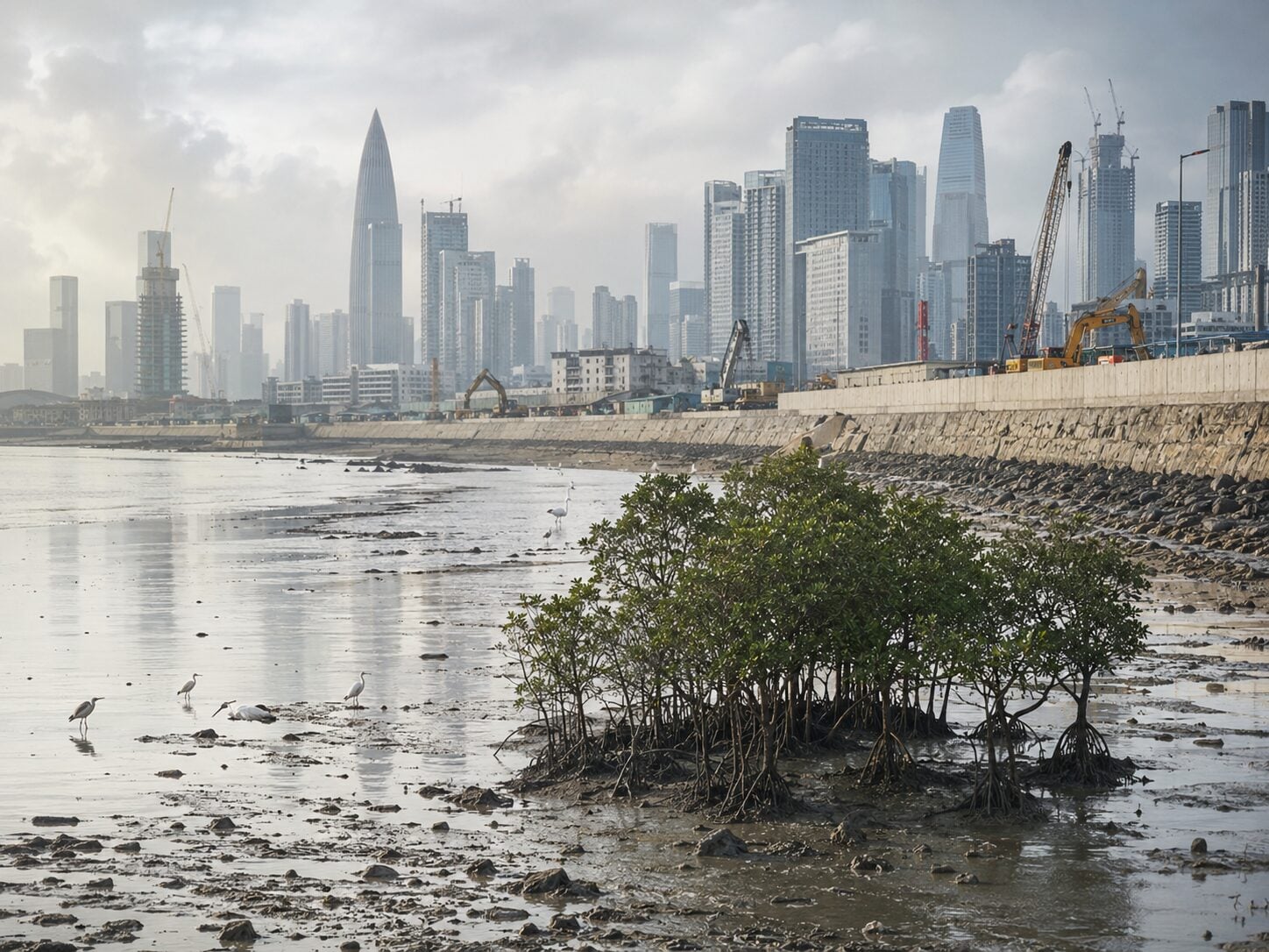 Shenzhen mangrove restoration