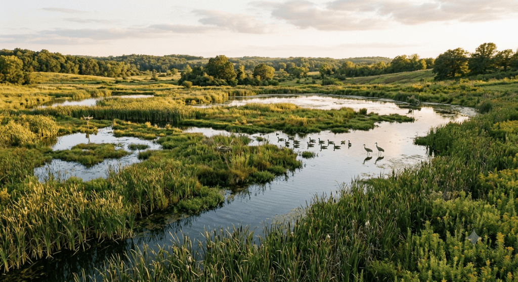Healthy Wetlands Benefit the Whole Region