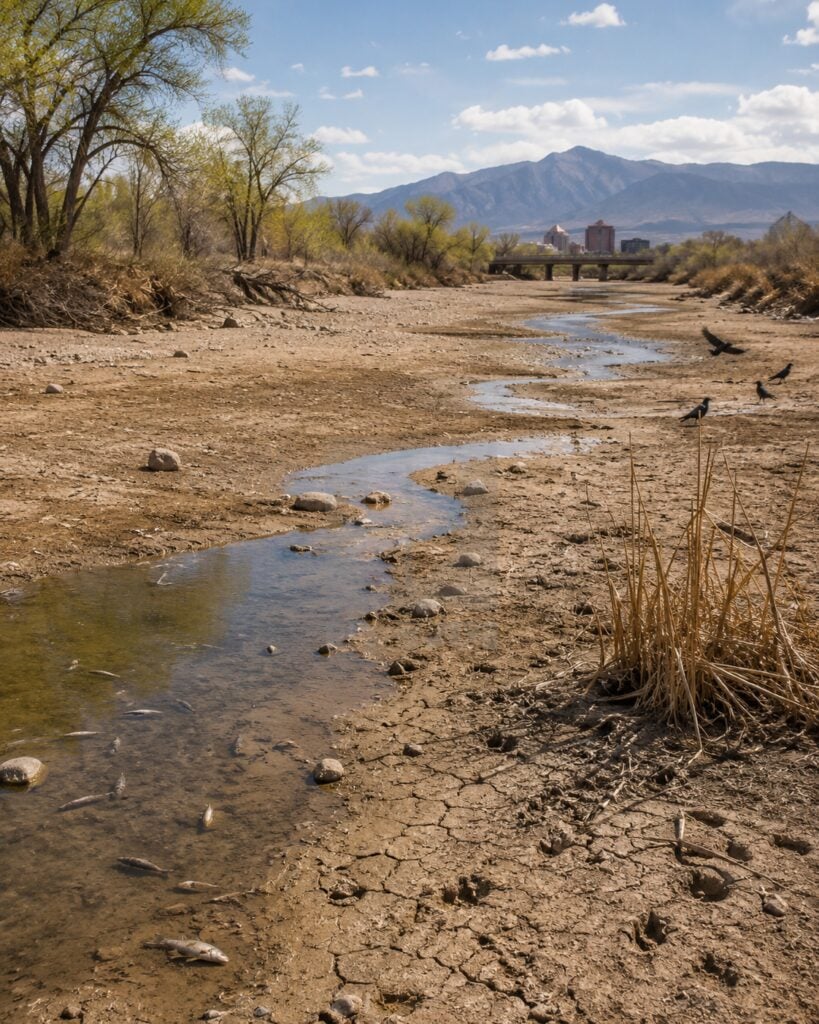 A River That Supports Life Is Disappearing From View