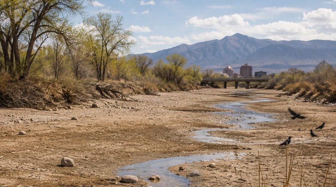 A River That Supports Life Is Disappearing From View