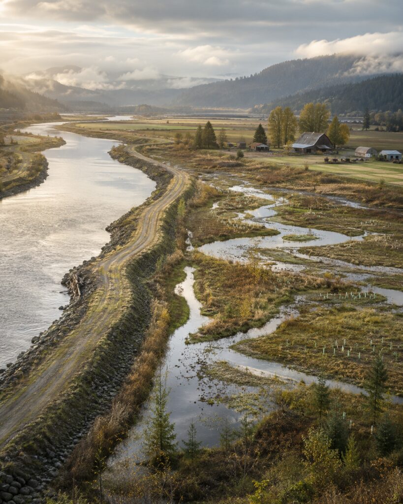 A River Reshaped Over Generations